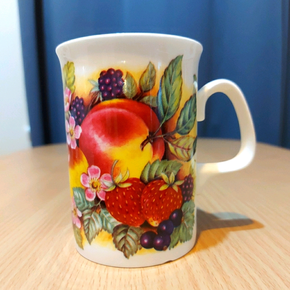 Vintage Royal Burlington Staffordshire China Mug